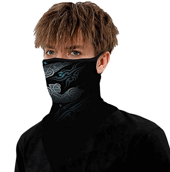 ARKIM Unisex Bandana Face Mask Scarf Face Rave Balaclava