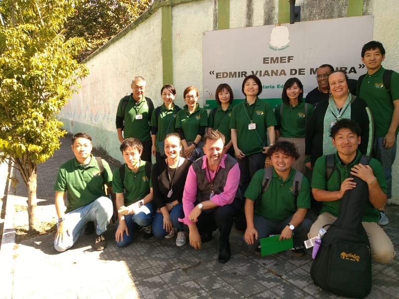 Shizen Ambiental recebe a missão de professores da JICA Yokohama