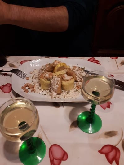 Dos de cabillaud sauce hollandaise crevettes image