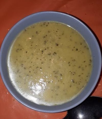 potage aux courgettes image