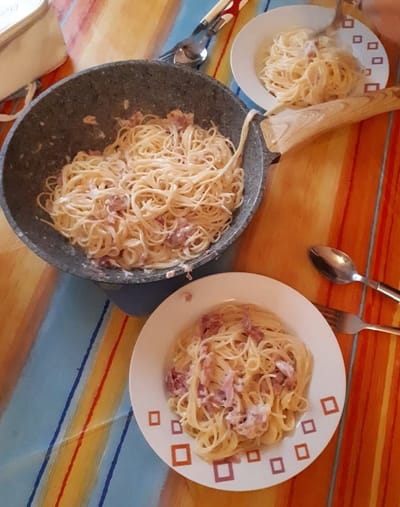 Pâtes Carbonara image