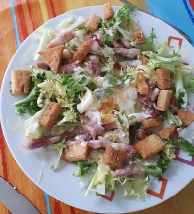 Frisée aux lardons image