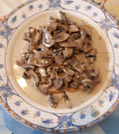 Toast champignons image