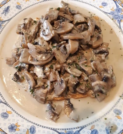 Toast champignons image