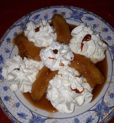 Les bananes flambées image