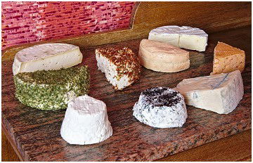 plateau de fromages Belges et Français .