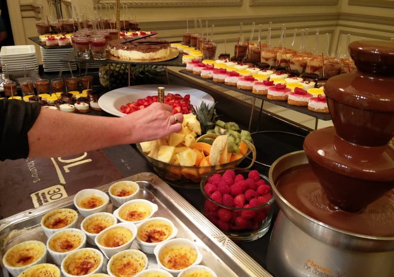 buffet de desserts