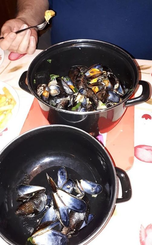 les moules frites à la Belge