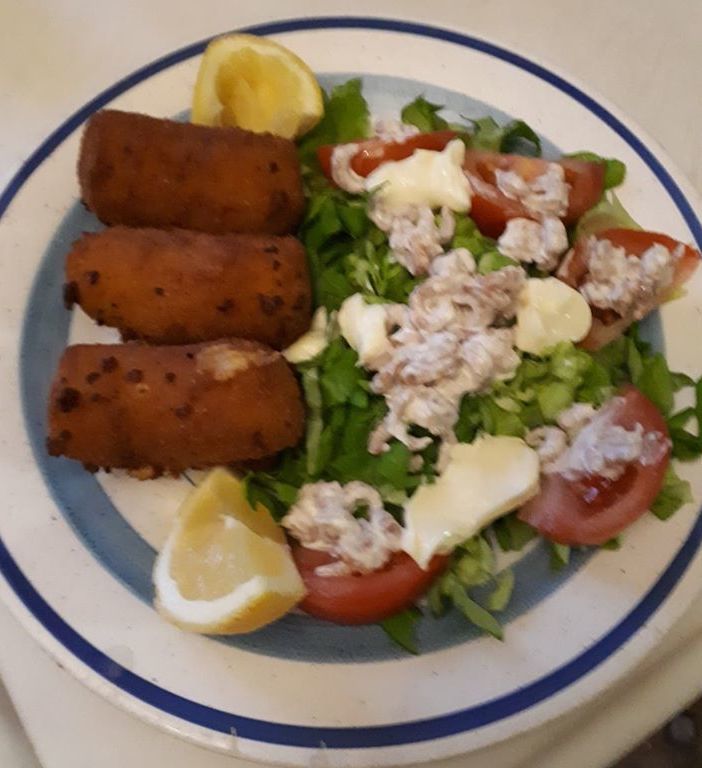 croquettes de la mer du nord aux crevettes grises