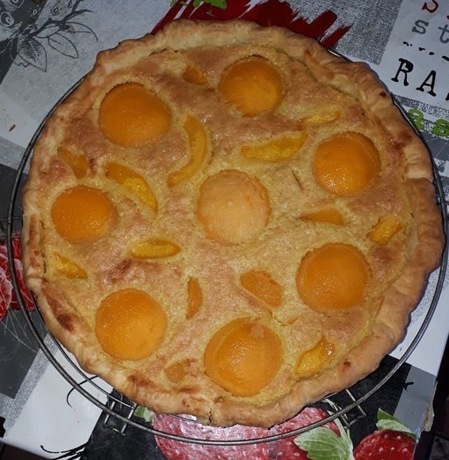 LA TARTE BOURDALOUE AUX PÊCHES