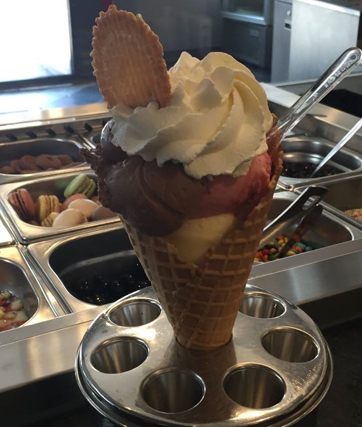 LE CORNET DE GLACE CHANTILLY