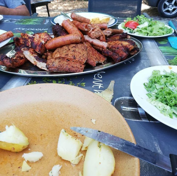 assortiment de viandes au barbecue