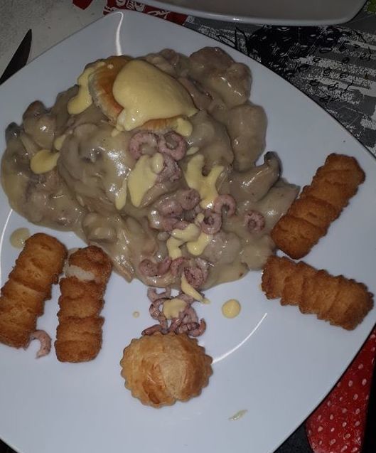 Recette faite par Françoise vol au vent aux ris de veaux