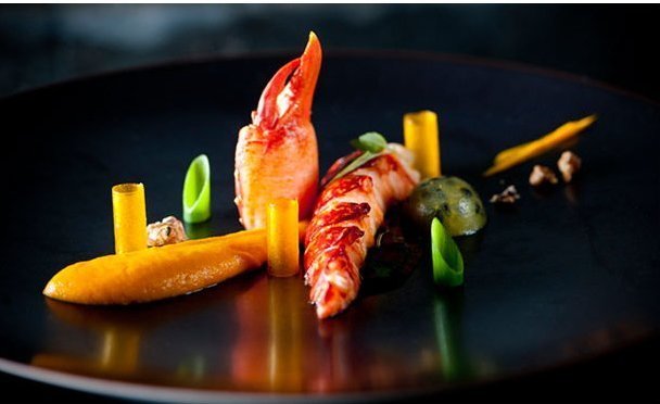 Homard Breton Carotte, Fruits de la Passion, Teriyaki - Yves Mattagne
