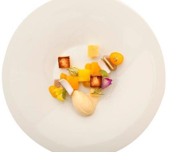 un des dessert du chef