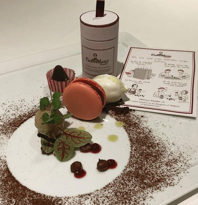 la recette : pour 20 macarons :