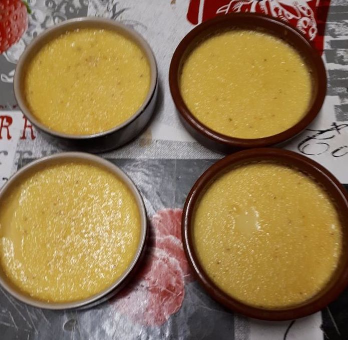 la crème brûlée de Mamie Françoise à la façon de Philippe Conticini