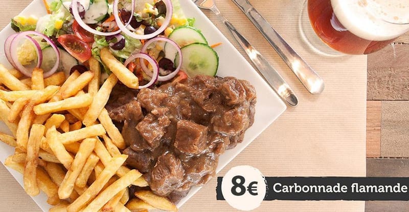 LA CARBONNADE FLAMANDE ET FRITES