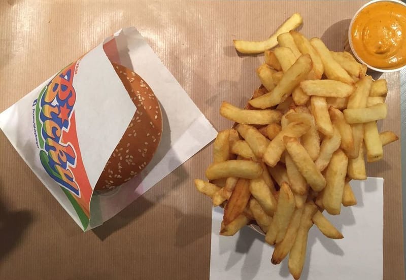 LE BICKY FRITES SAUCE ANDALOUSE