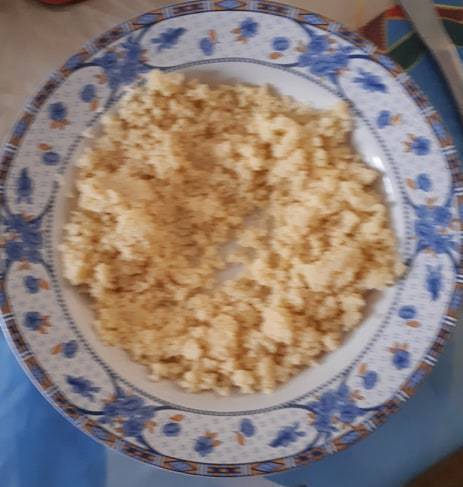 PREPARATION AVEC SEMOULE