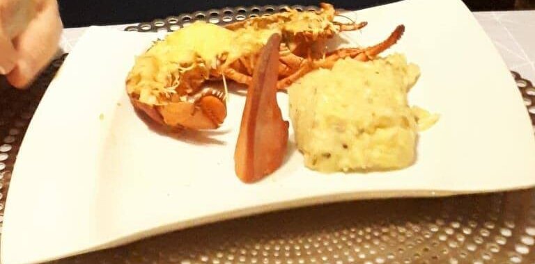 Servir avec 1 risotto