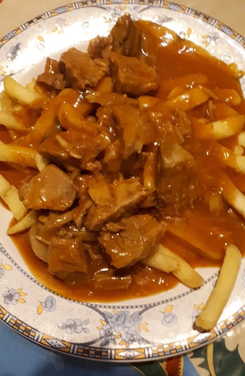 1 vrai régal avec des frites