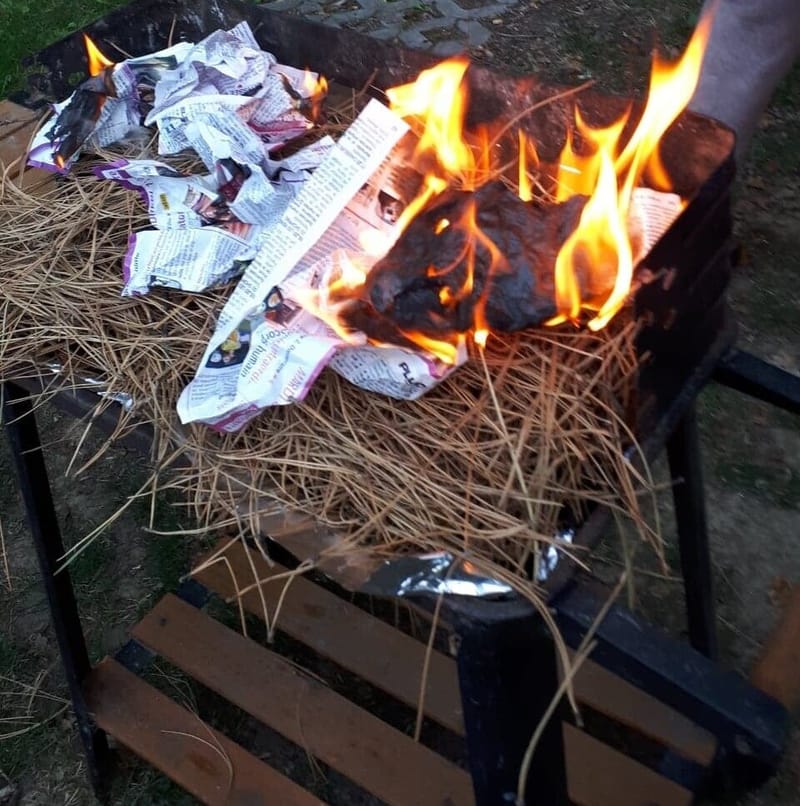 allumer votre barbecue