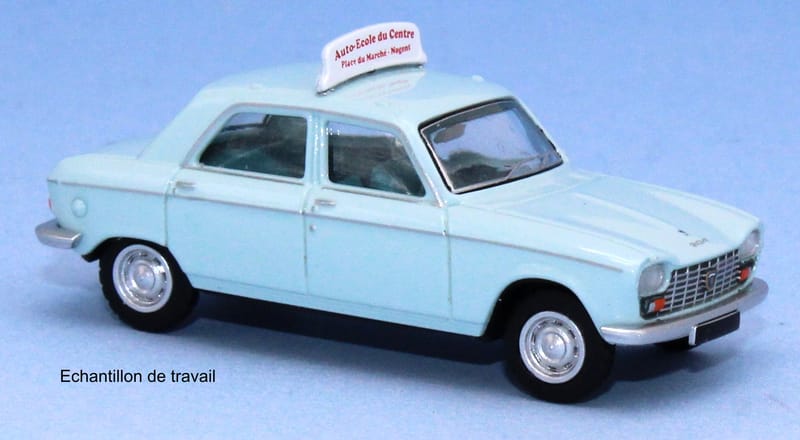 Miniature SAI 6263 - Peugeot 204 Berline 1968 Auto-Ecole Du Centre (neuf)