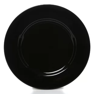 Black Dinner Plate