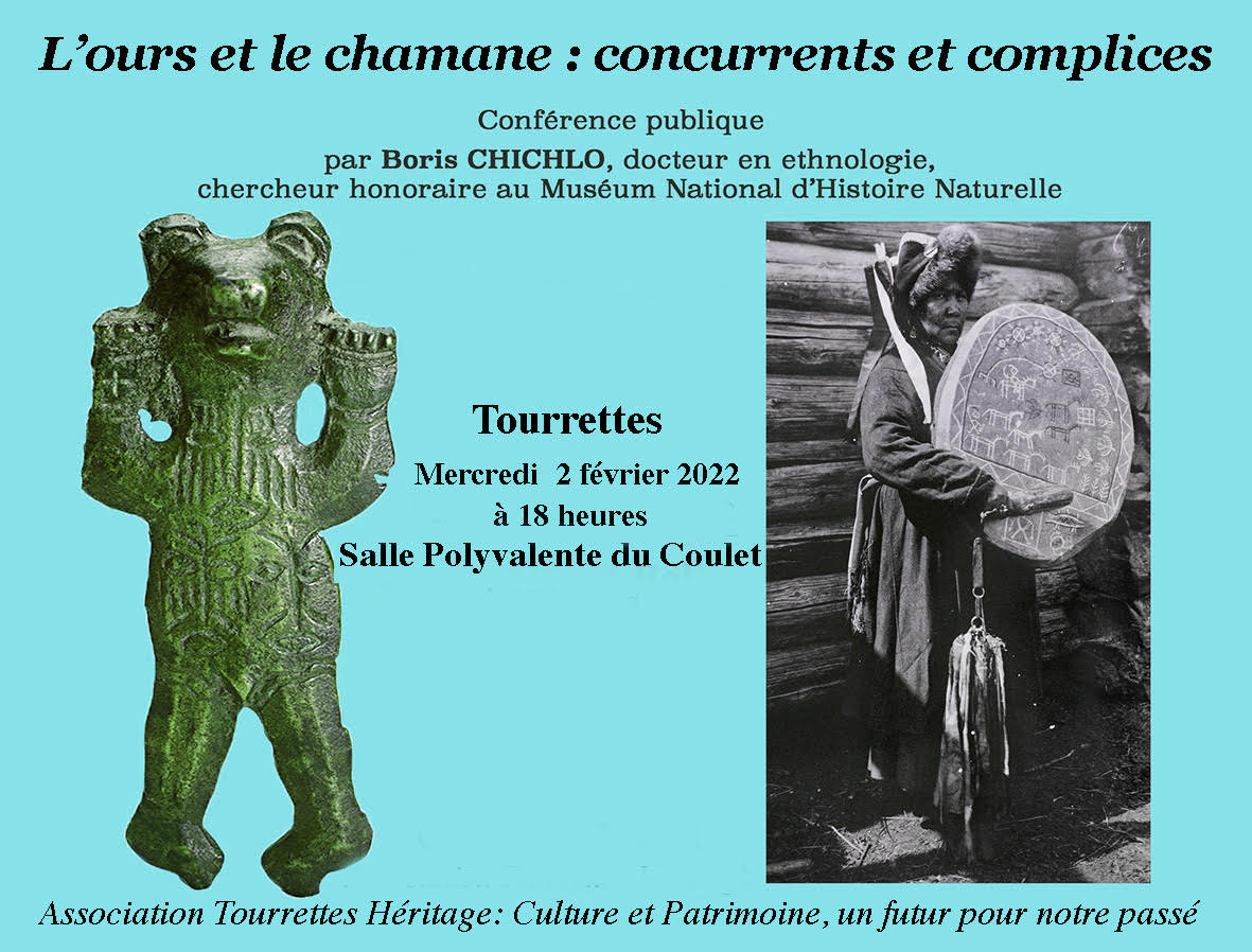 L’OURS ET LE CHAMANE :                    concurrents et complices !