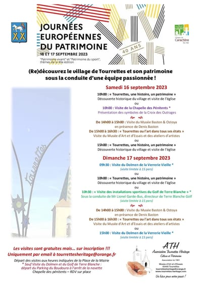 JOURNÉES EUROPÉENNES DU PATRIMOINE