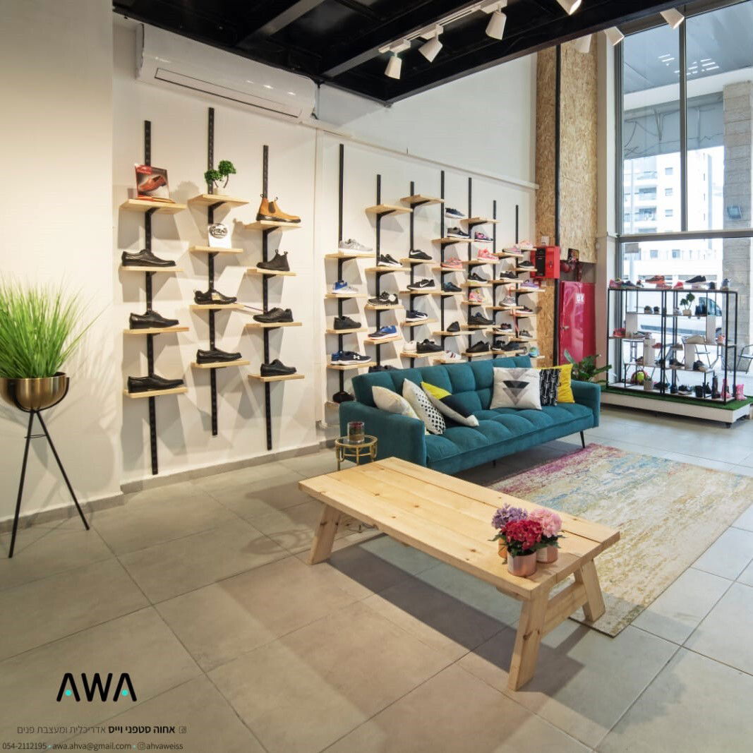 עיצוב חנות וסטיילינג