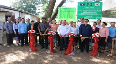 ​ເປີດພິ​ທີ​ການສ້າງຕັ້ງສະຫະກອນກະສິກໍາອິນຊີທົ່ງມັ່ງ.