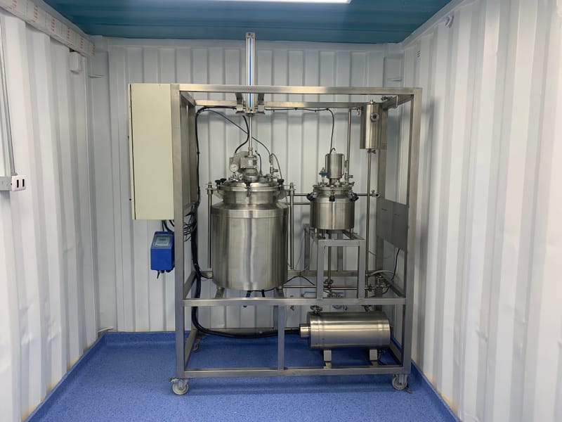 Planta de multiplicación y fermentos