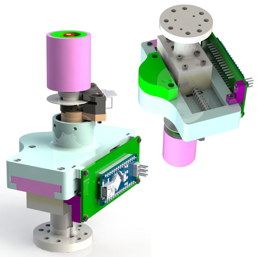 Object Surface Exploration using Low-Cost Rolling Robotic Fingertips