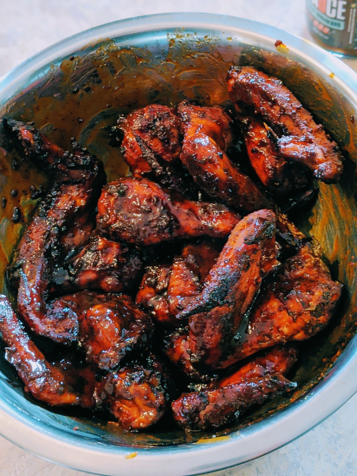 Ailes de poulet épicées Mikes BBQ Rub