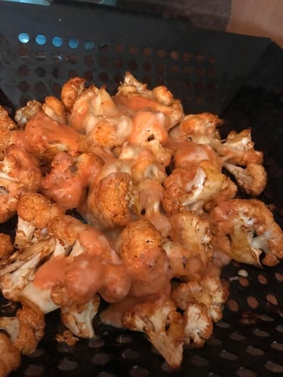 Buffalo cauliflower with Cru du Clocher