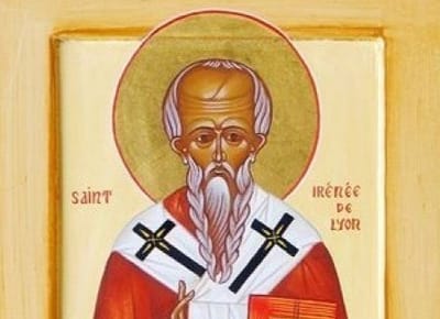 نتأمل  مع القديس ايريناوس اسقف ليون