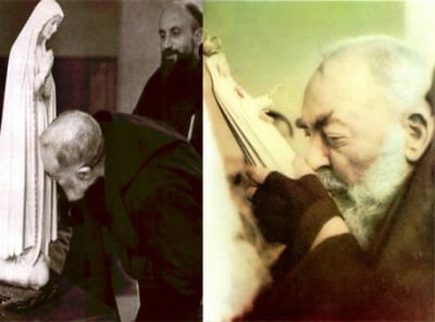 صلاة القديس بادري بيو إلى العذراء مريم