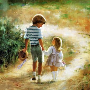 إيمان فتاة صغيرة