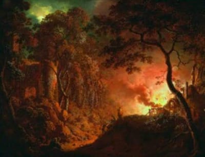 نار في الكوخ