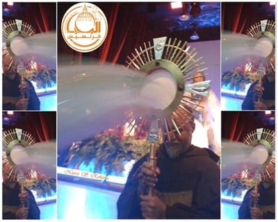 أعجوبة رائعة جداً للقربان الأقدس في الدومينيكان