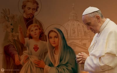 صلاة البابا فرنسيس إلى العائلة المقدسة