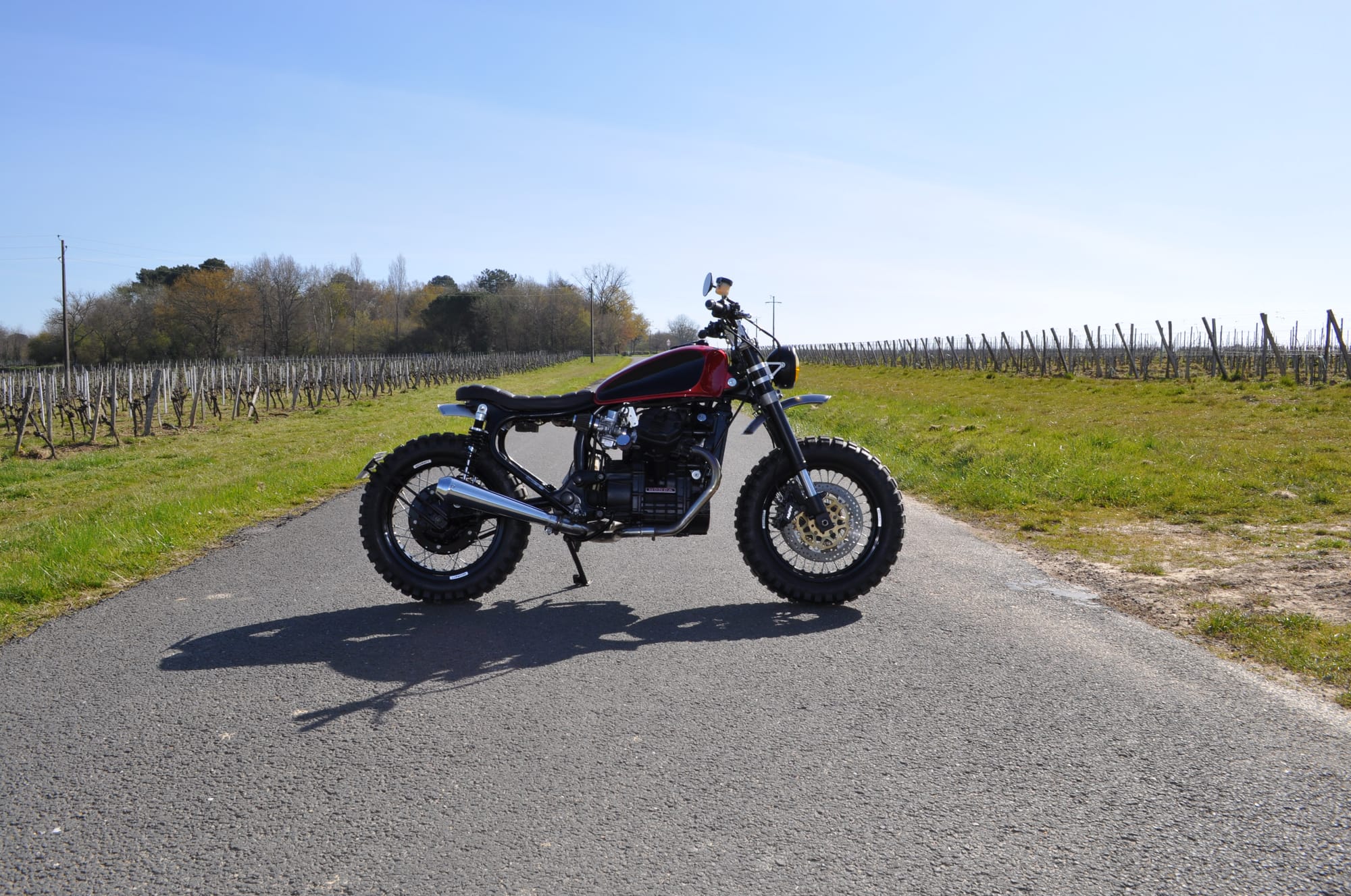 CX 400 Scrambler - Cafe racer.fr