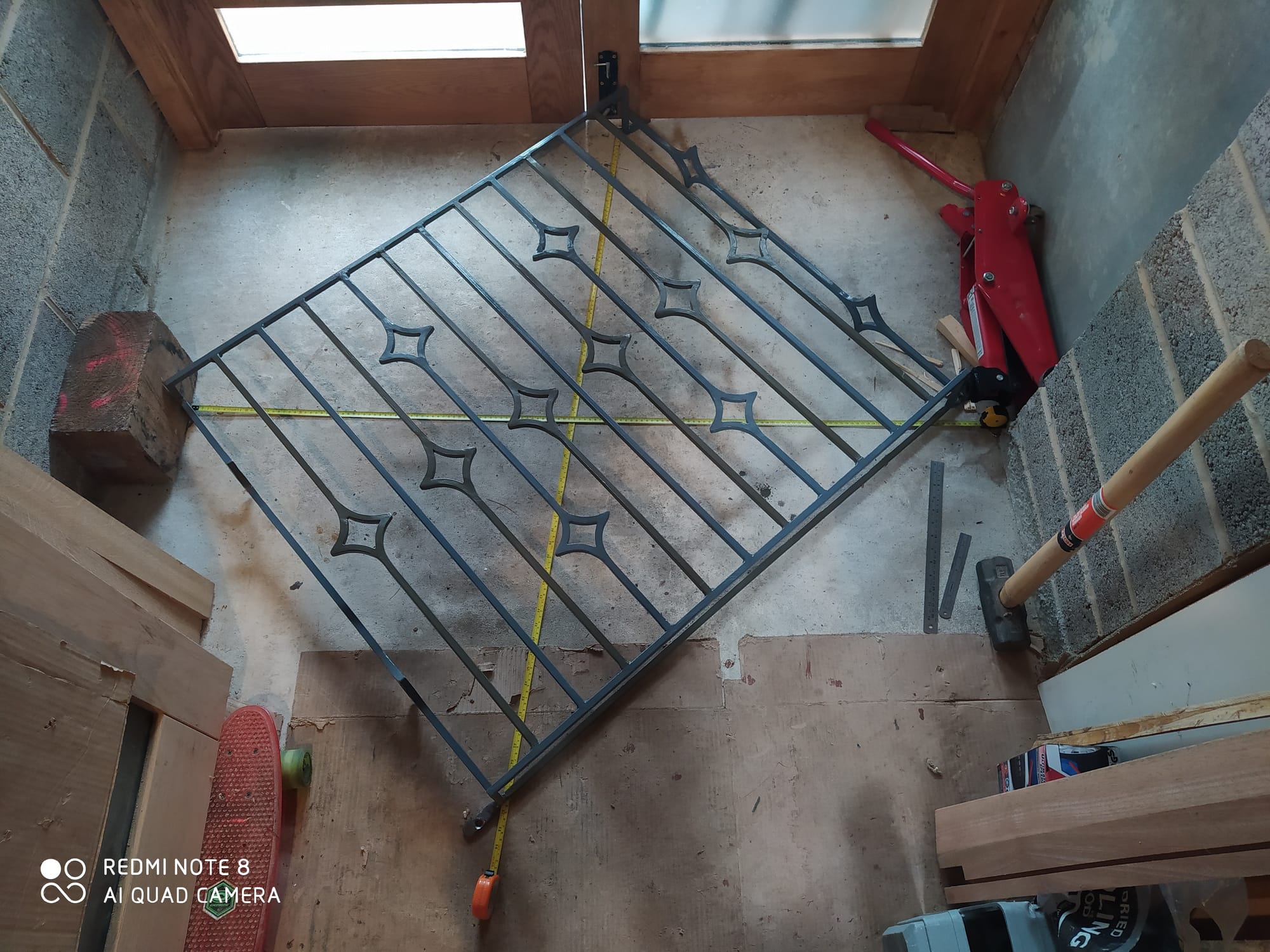 Wrought Iron Balcony Alteration