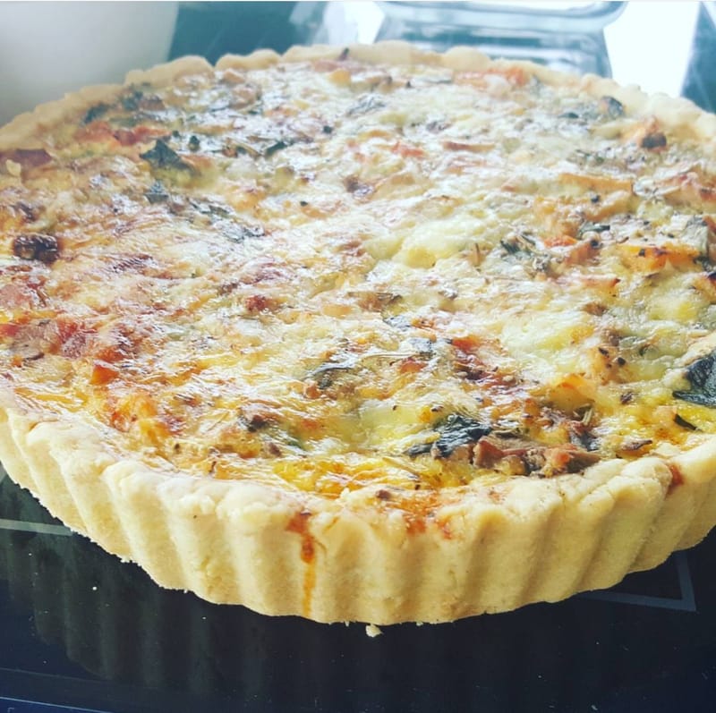 Biltong Quiche