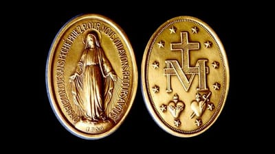 الأيقونة العجائِبِيَّة ومعانيها كما أعطيت للقدّيسة كاترين لابوري في ظهورات العذراء مريم سيّدة الحبل بلا دنس