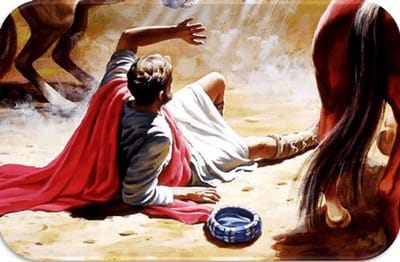 «إِنْ كَانَ مِنَ ٱللهِ فَلَنْ تَقْدِرُوا أَنْ تَنْقُضُوه، لِئَلاَّ تَجِدُوا أَنفُسَكُم في حَرْبٍ مَعَ ٱلله!»