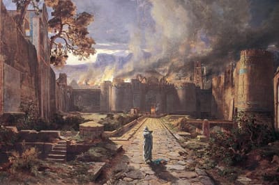 إِنَّ سَدُومَ سَيَكُونُ مَصِيرُهَا في ذلِكَ اليَوْمِ أَخَفَّ وَطْأَةً مِنْ مَصِيرِ تِلْكَ المَدِينَة