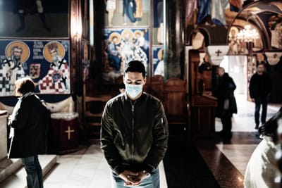 أَحْبِبِ ٱلرَّبَّ إِلهَكَ مِنْ كُلِّ قَلْبِكَ، وَكُلِّ نَفْسِكَ، وَكُلِّ قُدْرَتِكَ، وَكُلِّ فِكْرِكَ